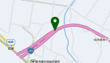 上信自動車道 箱島IC 下り 出口の地図画像