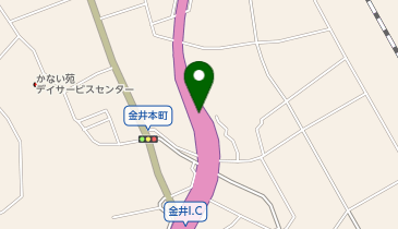 上信自動車道 金井IC 上り 入口の地図画像