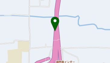 京奈和自動車道 御所南IC 上り 入口の地図画像