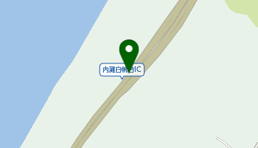 のと里山海道 内灘白帆台IC 下り 出口の地図画像