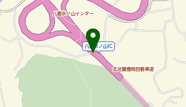 北近畿豊岡自動車道 八鹿氷ノ山IC 上り 出口の地図画像