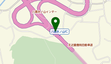 北近畿豊岡自動車道 八鹿氷ノ山IC 下り 入口の地図画像