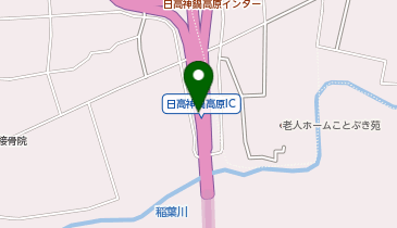 北近畿豊岡自動車道 日高神鍋高原IC 上り 出口の地図画像