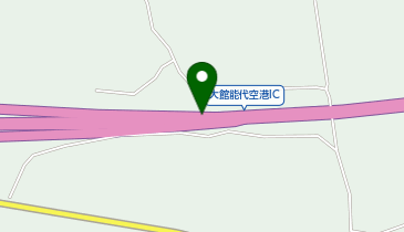 秋田自動車道(無料区間) 大館能代空港IC 下り 入口の地図画像