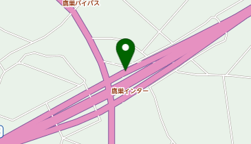 秋田自動車道(無料区間) 鷹巣IC 下り 入口の地図画像