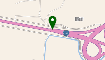 秋田自動車道(無料区間) 大館南IC 下り 出口の地図画像