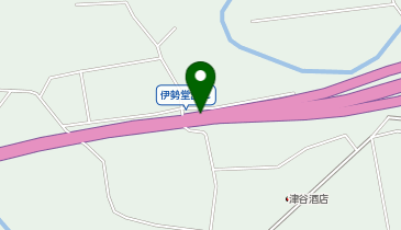 秋田自動車道(無料区間) 伊勢堂岱IC 下り 出口の地図画像