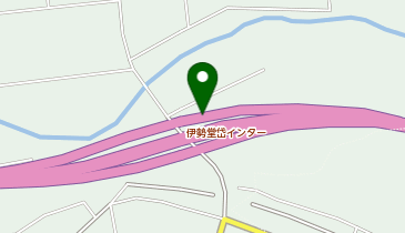 秋田自動車道(無料区間) 伊勢堂岱IC 下り 入口の地図画像