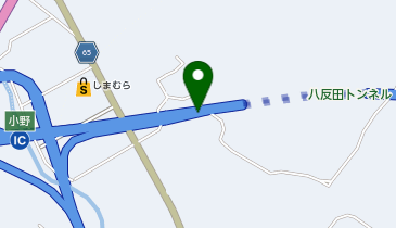 福島空港・あぶくま南道路 小野IC 上り 出口の地図画像