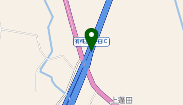 福島空港・あぶくま南道路 平田IC 上り 出口の地図画像