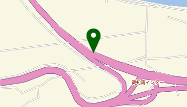 高知東部自動車道 高知南IC 下り 出口の地図画像