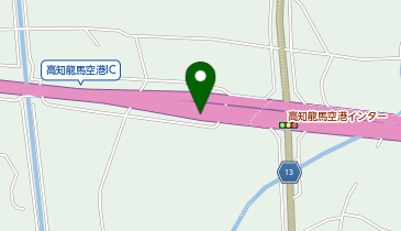 高知東部自動車道 高知龍馬空港IC 上り 入口の地図画像