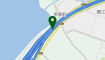 知多横断道路 りんくうIC 下り 出口の地図画像