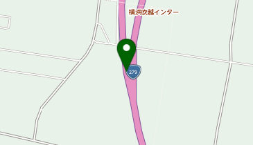 下北半島縦貫道路 吹越IC 上り 出口の地図画像