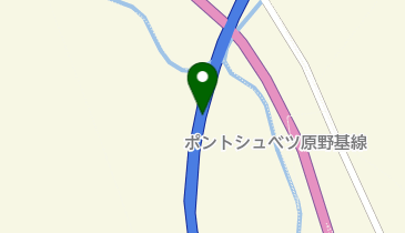 十勝オホーツク自動車道(無料区間) 陸別小利別IC 上り 出口の地図画像