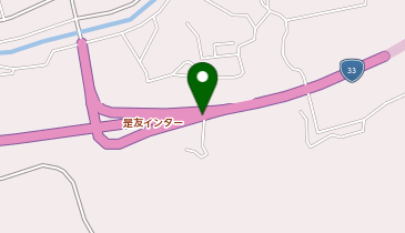 高知西バイパス 是友IC 下り 出口の地図画像