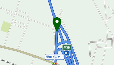 千葉外房有料道路(無料区間) 誉田IC 上り 入口の地図画像