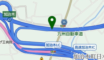 九州自動車道 加治木JCT 下りの地図画像