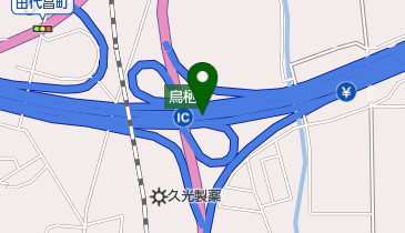 長崎自動車道 鳥栖JCT 下りの地図画像