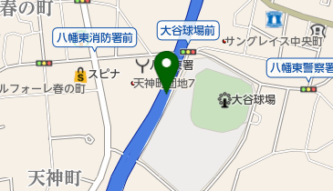 北九州5号線 大谷JCT 下りの地図画像