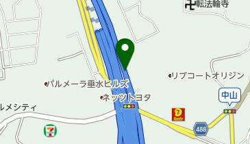 神戸淡路鳴門道 垂水JCT 下りの地図画像