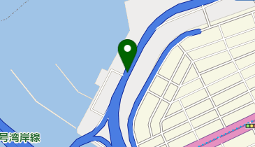 阪神16号大阪港線 天保山JCT 下りの地図画像