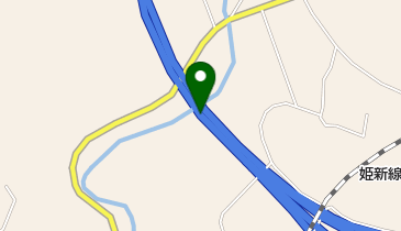 米子自動車道 落合JCT 下りの地図画像