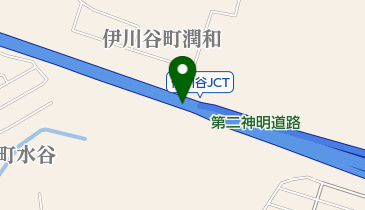 第二神明道路 伊川谷JCT 下りの地図画像