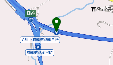 阪神7号北神戸線 柳谷JCT 下りの地図画像