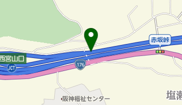 阪神7号北神戸線 西宮山口JCT 下りの地図画像