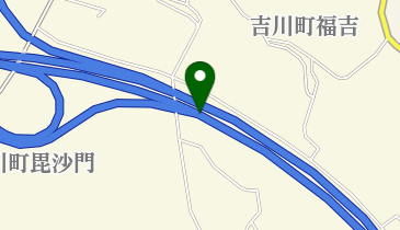 中国自動車道 吉川JCT 下りの地図画像