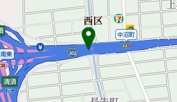 名古屋第二環状自動車道 清洲JCT 下りの地図画像