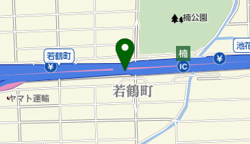 名古屋第二環状自動車道 楠IC(JCT) 下りの地図画像