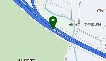 東名高速道路 名古屋IC(JCT) 下りの地図画像