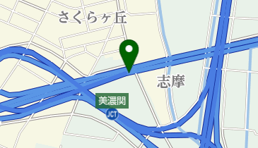 東海環状自動車道 美濃関JCT 下りの地図画像