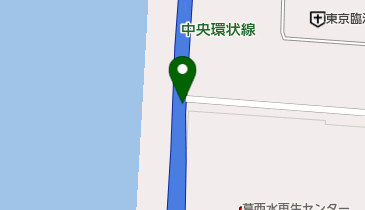 首都中央環状線 葛西JCT 下りの地図画像