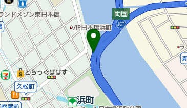 首都7号小松川線 両国JCT 下りの地図画像