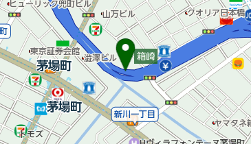 首都6号向島線 箱崎JCT 下りの地図画像