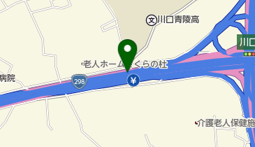 東京外環自動車道 川口JCT 下りの地図画像