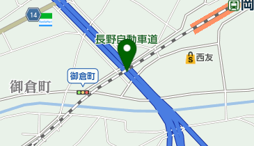 長野自動車道 岡谷JCT 下りの地図画像