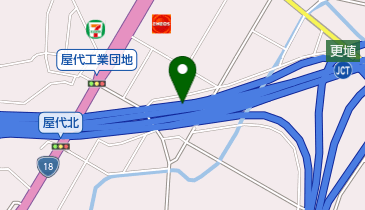 長野自動車道 更埴JCT 下りの地図画像