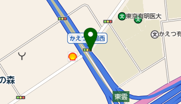 首都10号晴海線 東雲JCT 下りの地図画像