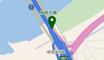 近畿自動車道 守口JCT 下りの地図画像