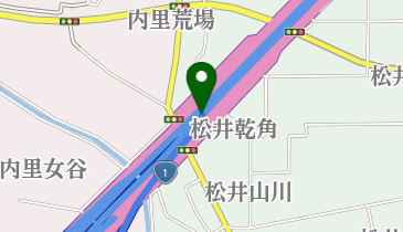 第二京阪道路 八幡京田辺IC(JCT) 下りの地図画像