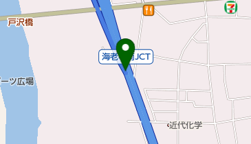 圏央道 海老名南JCT 下りの地図画像