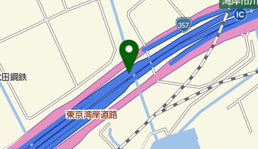 東関東自動車道(湾岸市川-潮来) 高谷JCT 下りの地図画像