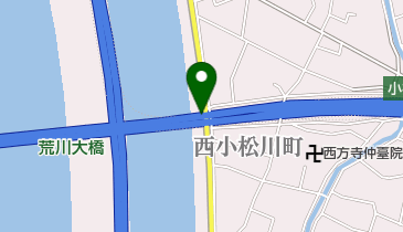 首都7号小松川線 小松川JCT 下りの地図画像
