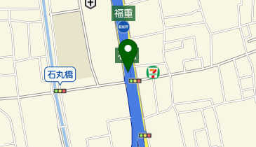 福岡都市高速環状線 福重JCT 上りの地図画像