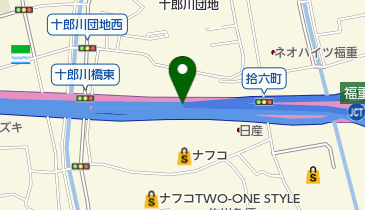 福岡前原道路 福重JCT 上りの地図画像