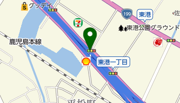 北九州2号線 東港JCT 上りの地図画像